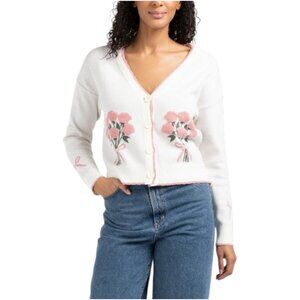 BELLDINI Floral Sweater